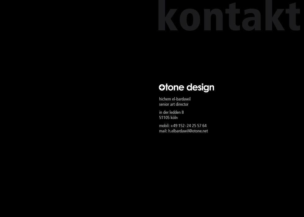 O�tone Design  | Hichem El-Bardawil